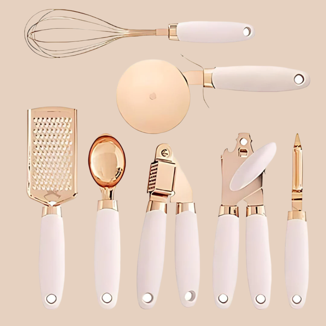 STAINLESS STEEL KITCHENWARE SET