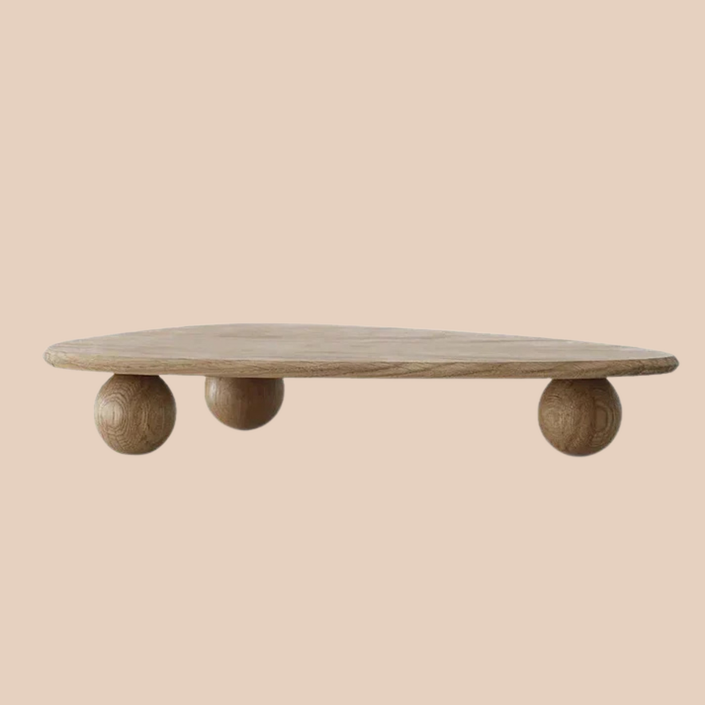 ELEVATED WOODEN TABLE TRAY
