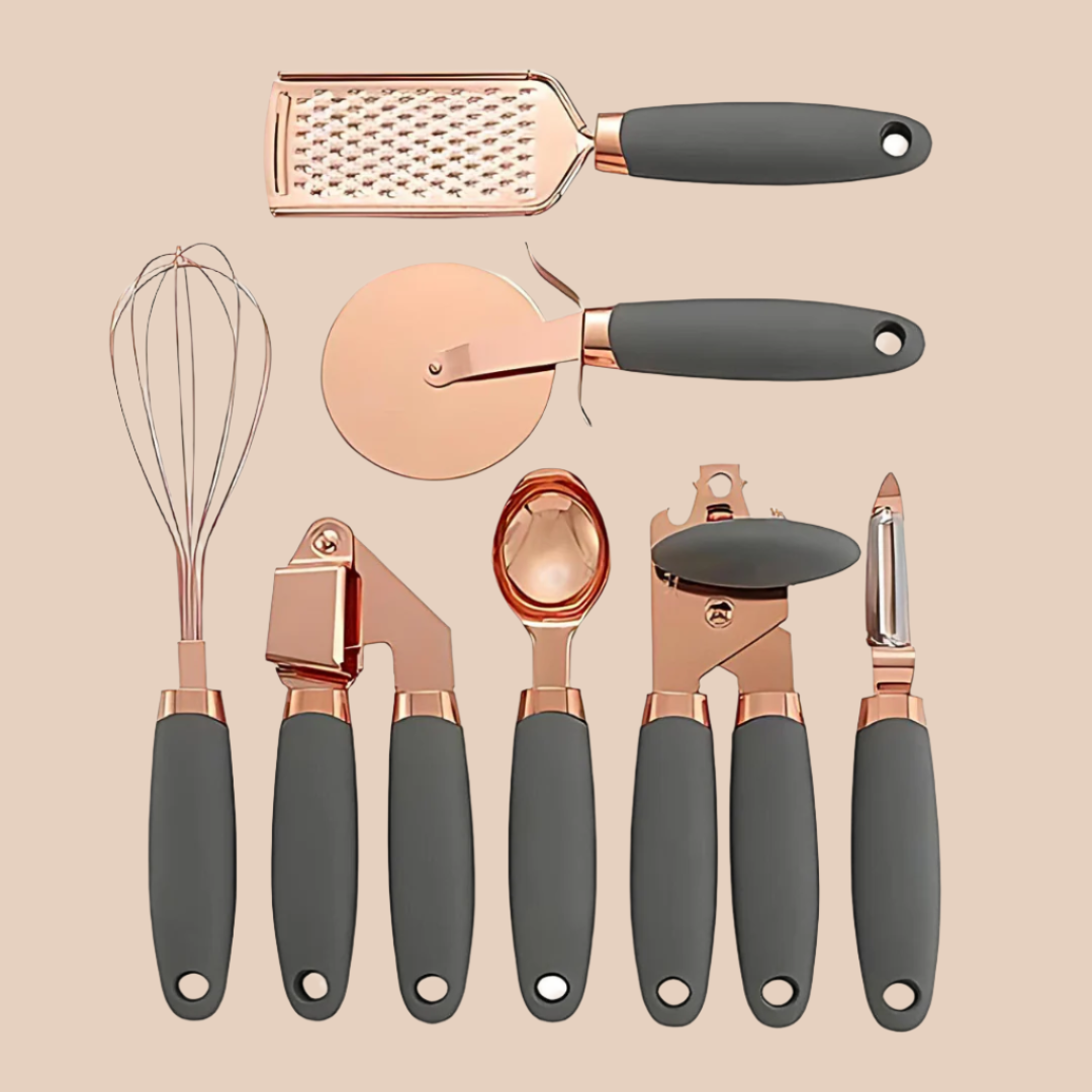 STAINLESS STEEL KITCHENWARE SET
