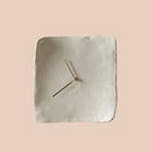 CHRONOS BEIGE | NORDIC RETRO PLEATED WALL CLOCK