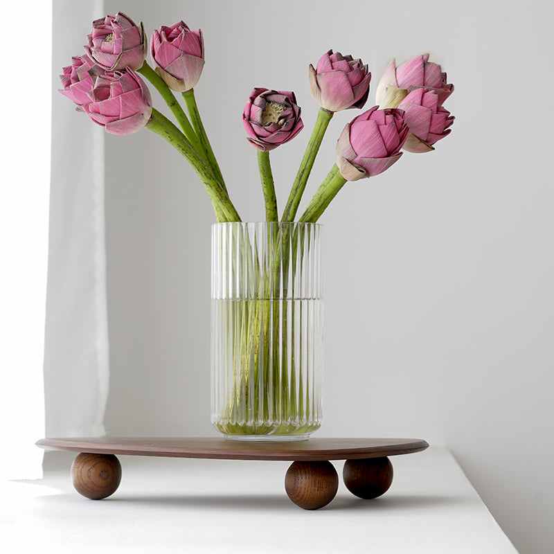 ELEVATED WOODEN TABLE TRAY