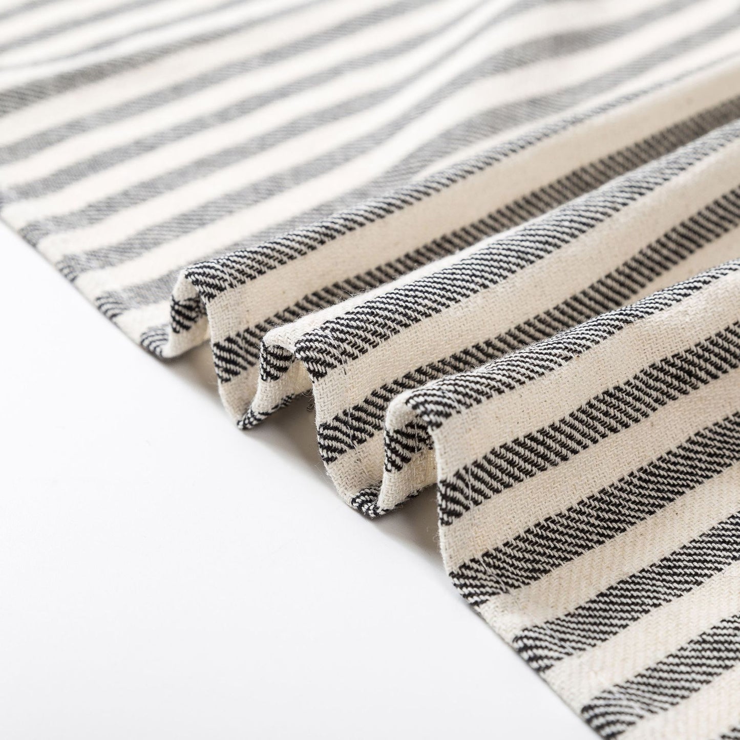 FRINGED STRIPED BEACH TOWEL