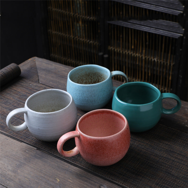 EARTHEN GLOW | HANDCRAFTED RUSTIC CERAMIC MUG