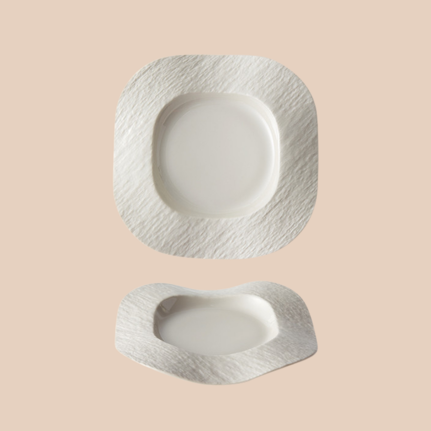 FRENCH STYLE CERAMIC PLATES