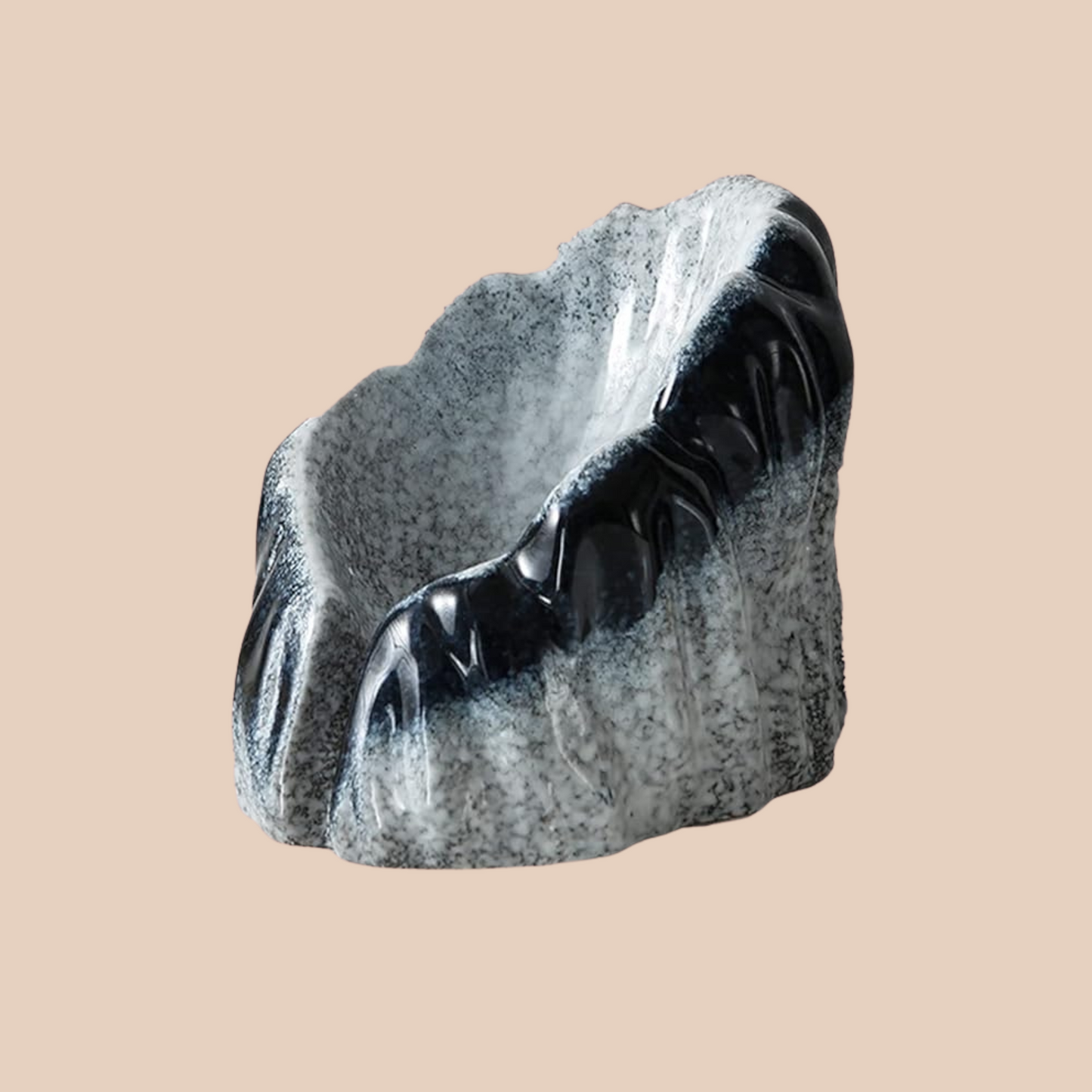 STONE CERAMIC SOAP DISH