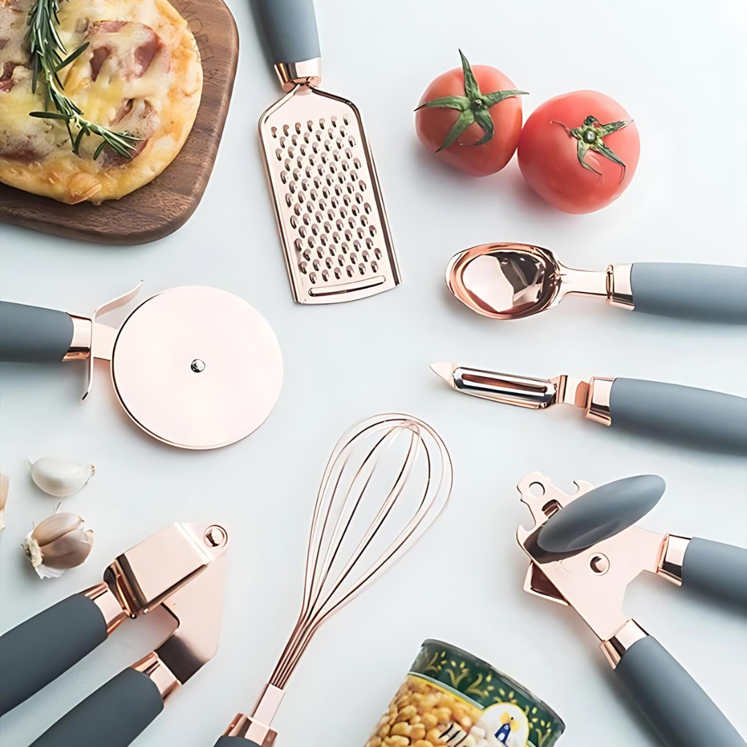 STAINLESS STEEL KITCHENWARE SET