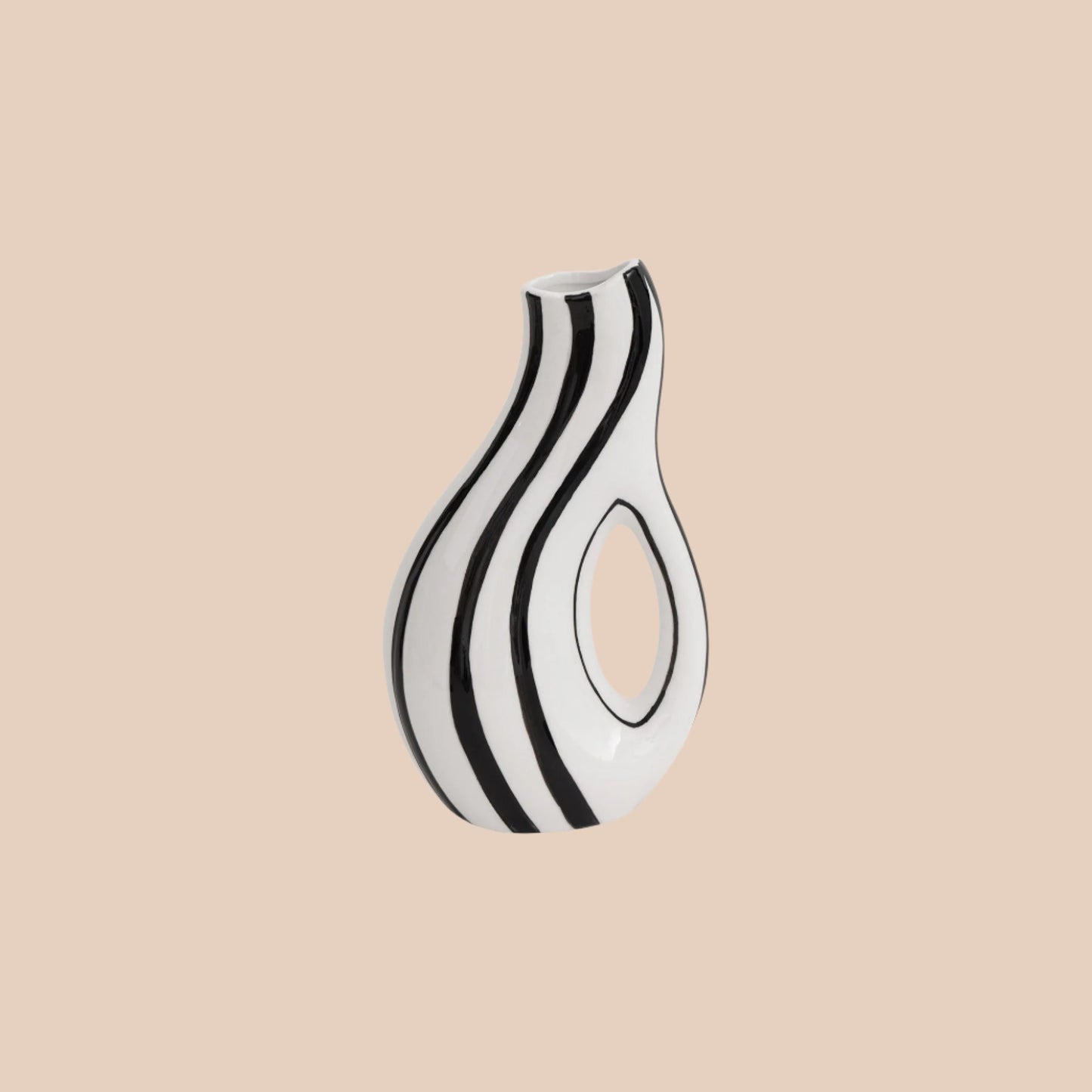 CHECKERBOARD VASE
