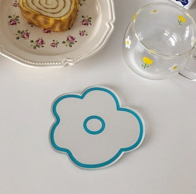 ACRYLIC FLOWER | CUPHOLDER