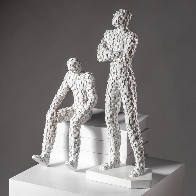 NORDIC ABSTRACT FIGURE | RESIN DECORATION COLLECTION
