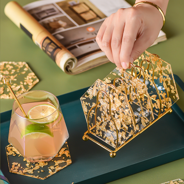 GOLD SPUTTERING | CUPHOLDER