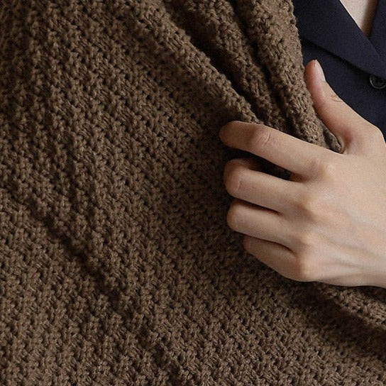 NORDIC STYLE KNITTED SOFA BLANKET