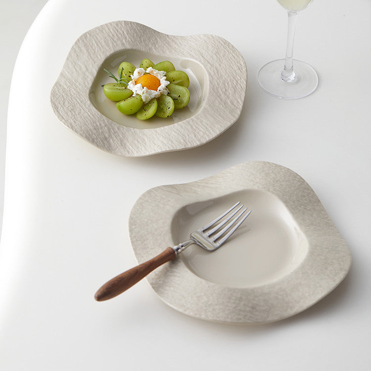 FRENCH STYLE CERAMIC PLATES
