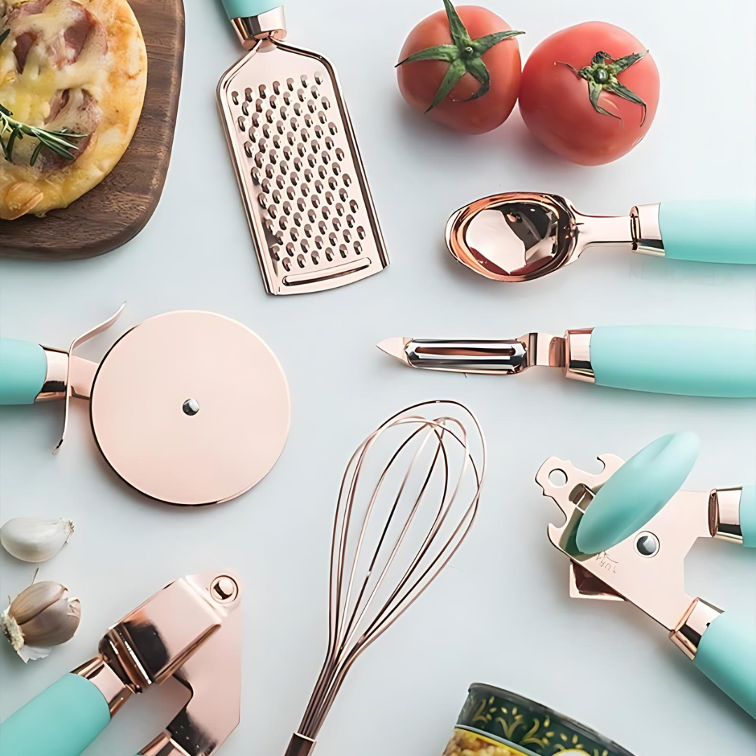 STAINLESS STEEL KITCHENWARE SET