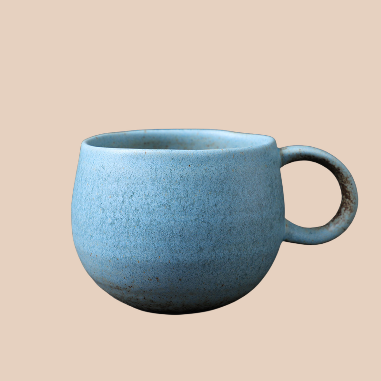 EARTHEN GLOW | HANDCRAFTED RUSTIC CERAMIC MUG