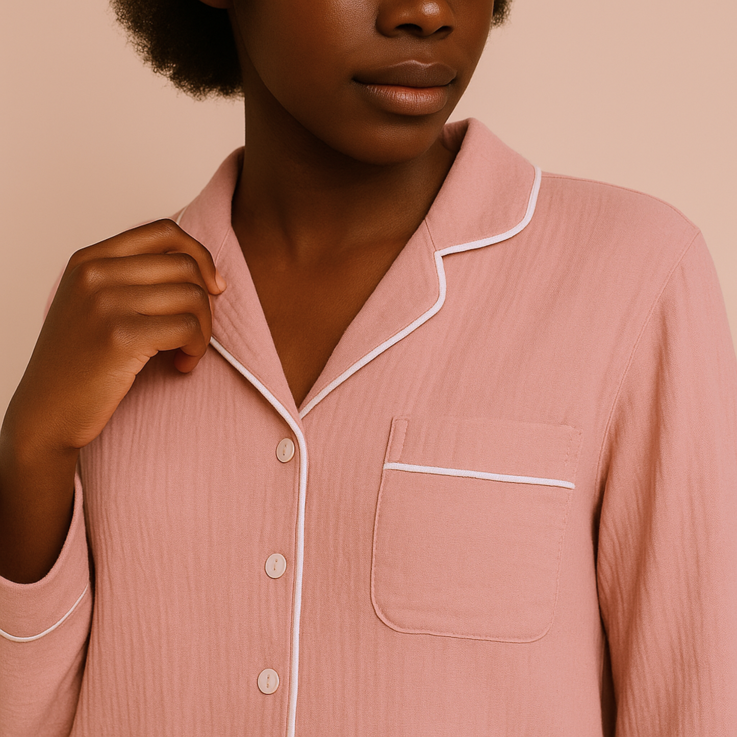 SERENE COTTON COMFORT | BLUSH DREAMS PAJAMA SET