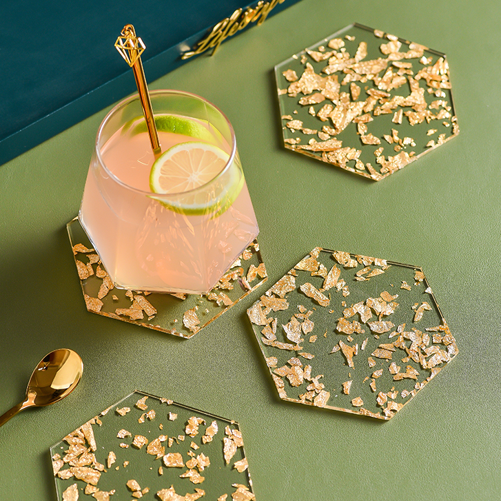 GOLD SPUTTERING | CUPHOLDER