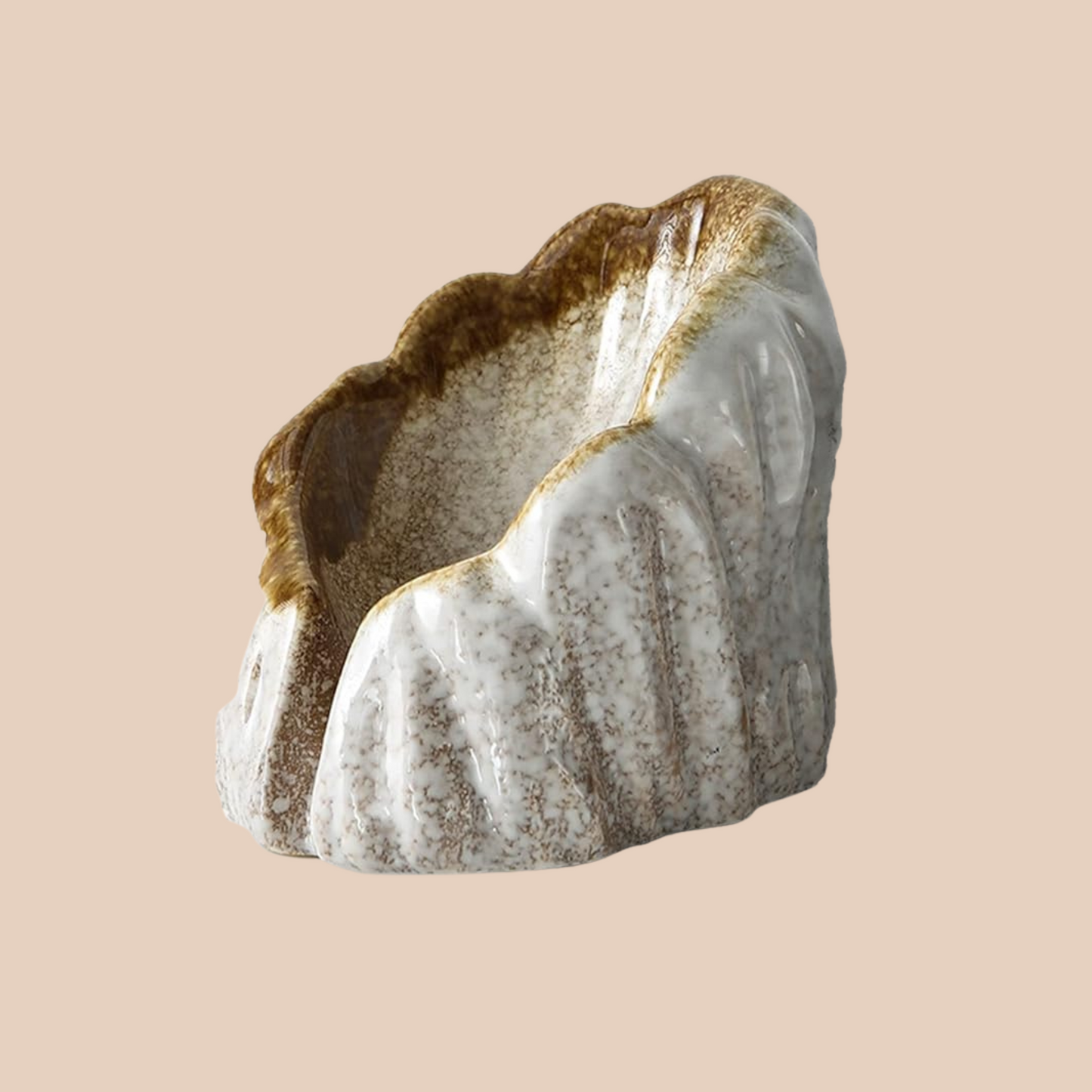 STONE CERAMIC SOAP DISH