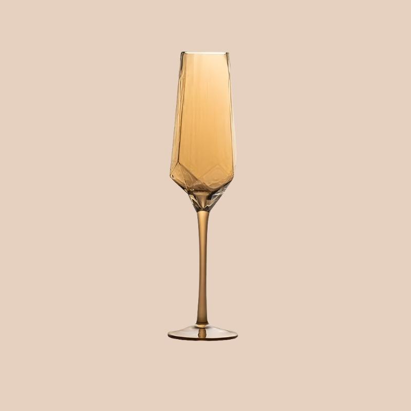 AMBER HAMMERED GLASS COLLECTION