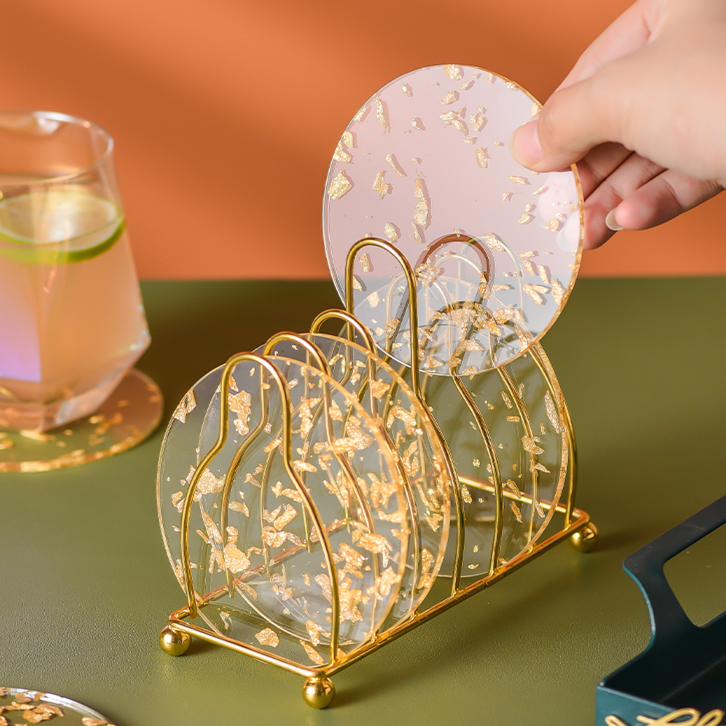 GOLD SPUTTERING | CUPHOLDER