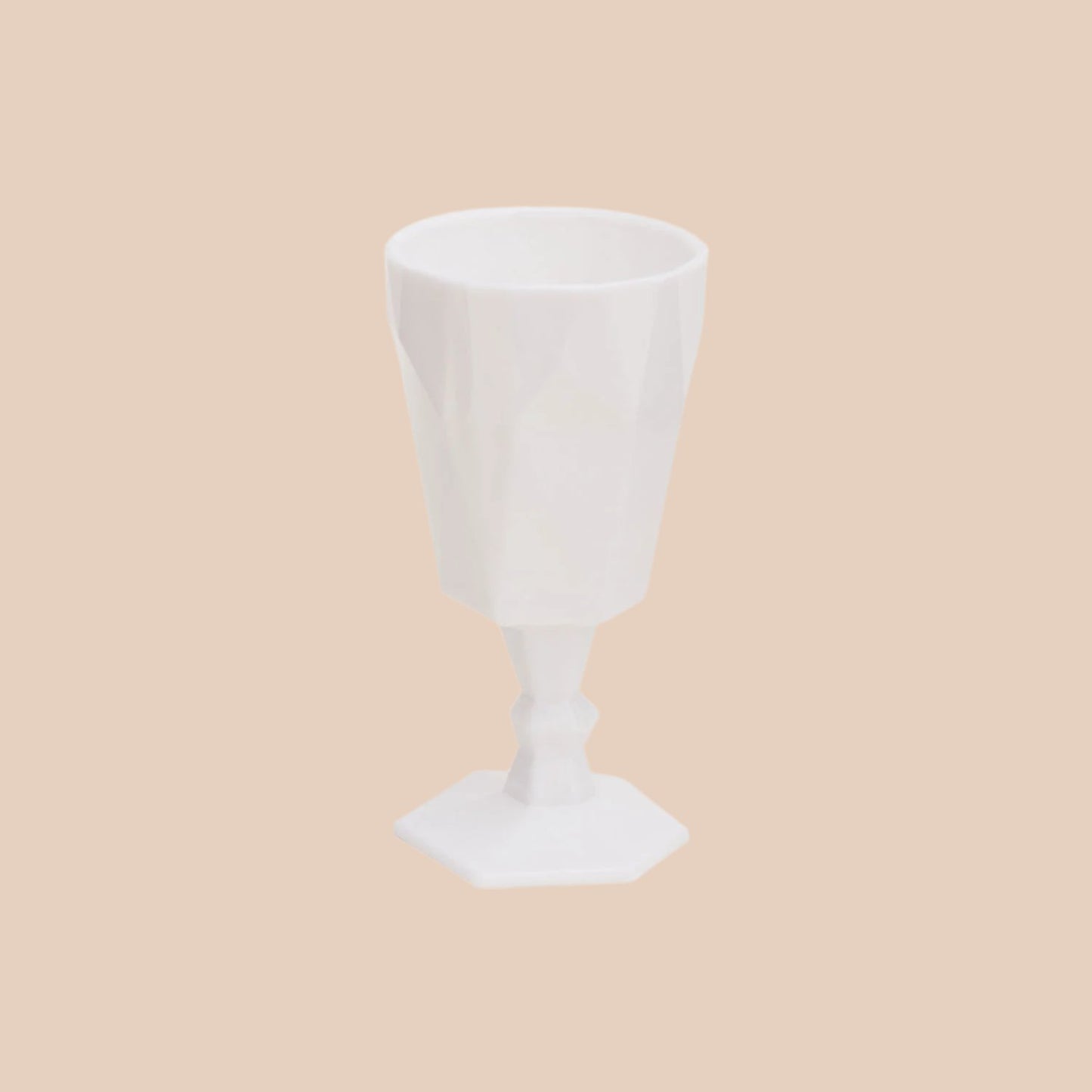 WHITE JADE GLASS