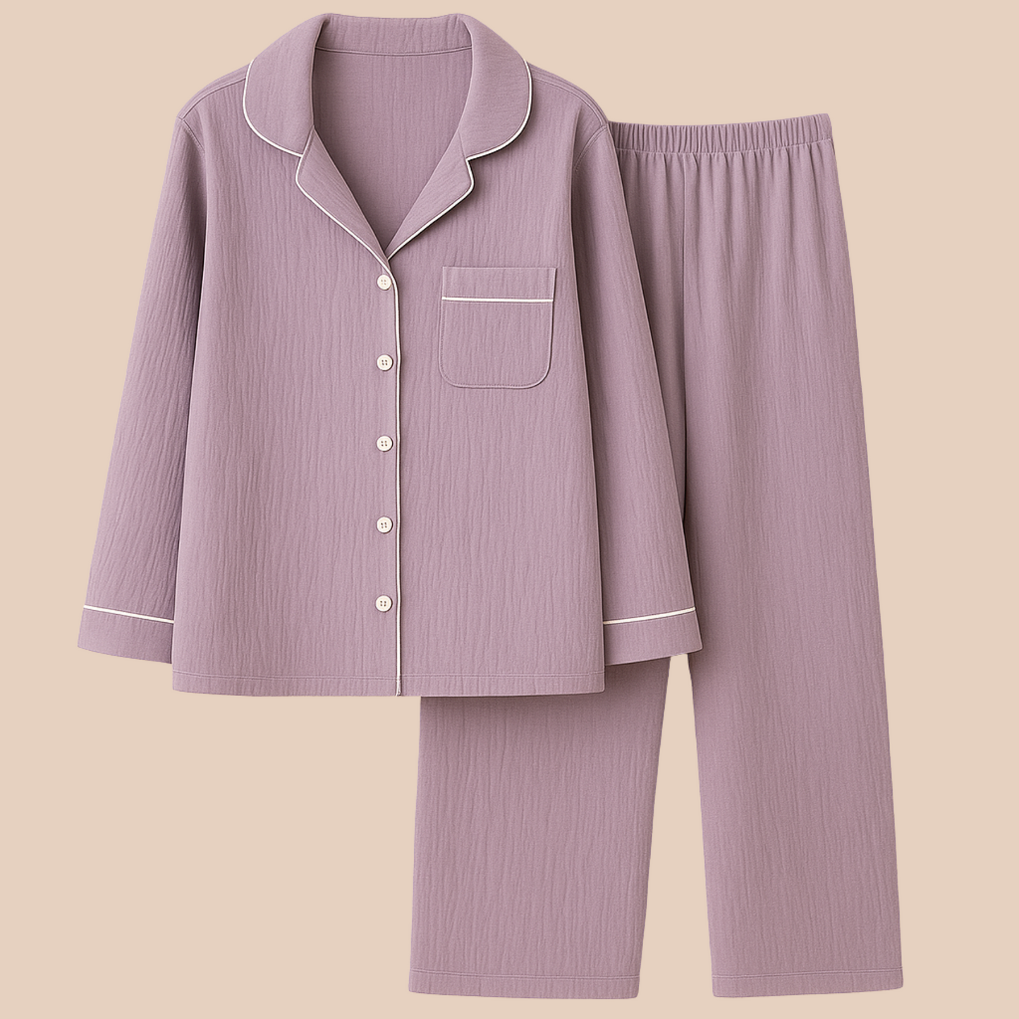 SERENE COTTON COMFORT | BLUSH DREAMS PAJAMA SET