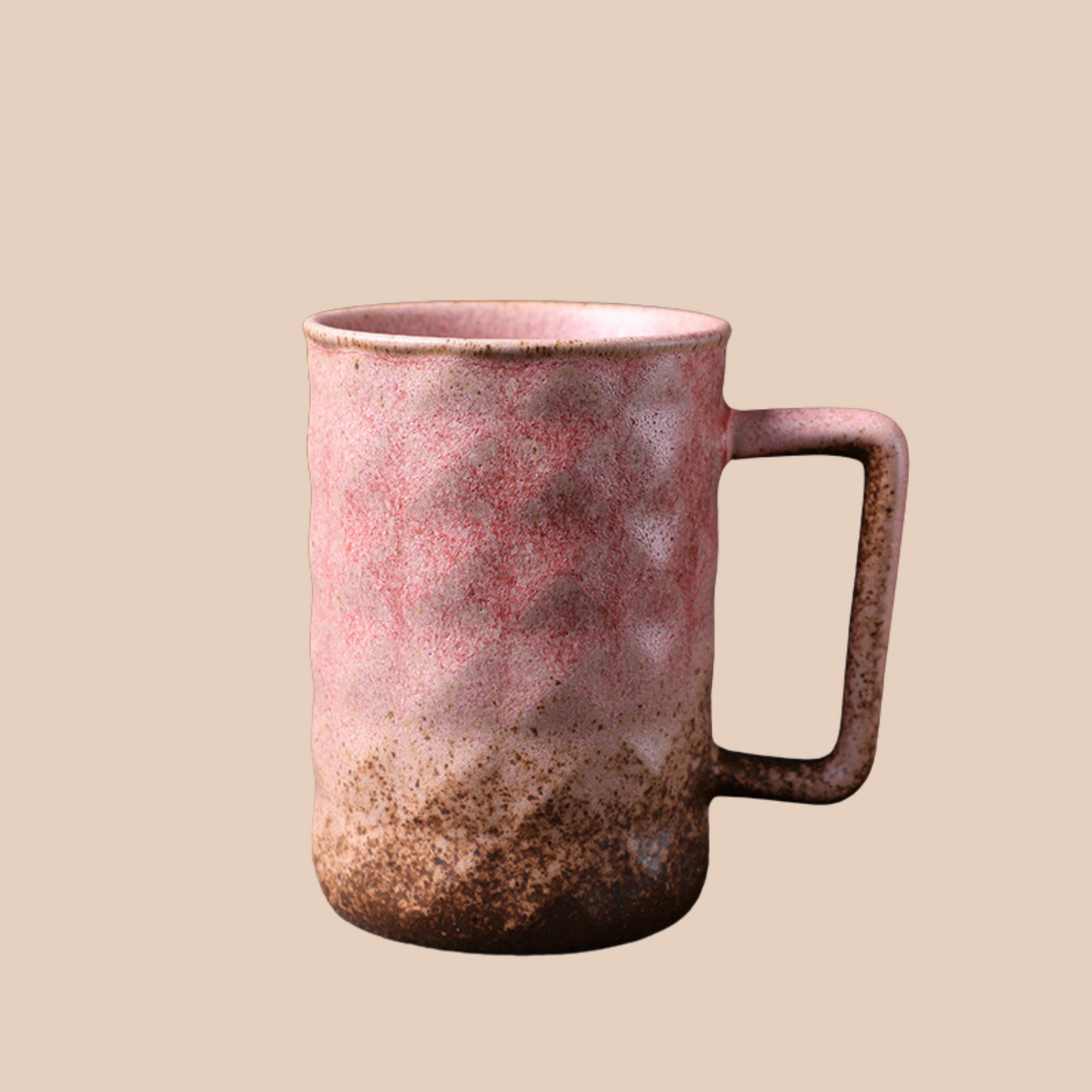 EARTHEN GLOW | HANDCRAFTED RUSTIC CERAMIC MUG