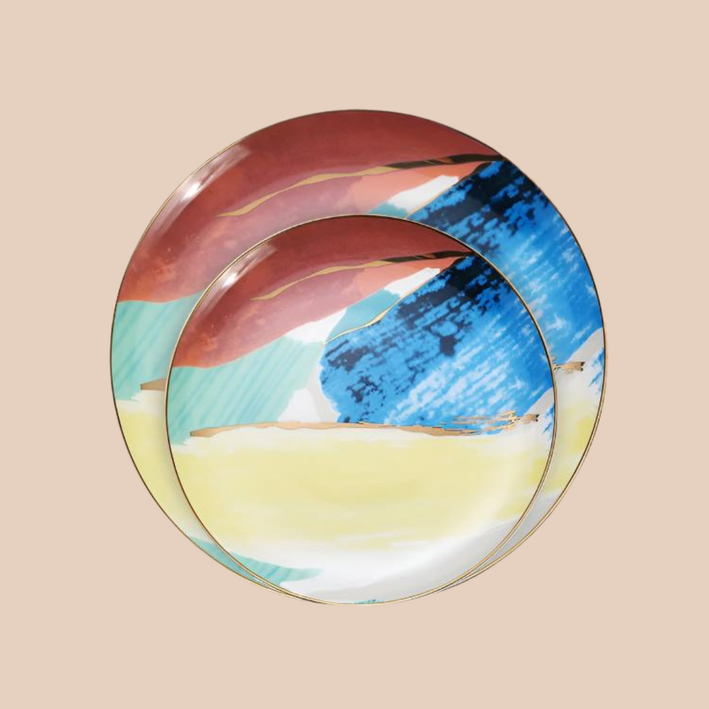 ABSTRACTIONIST PAINTING | TABLEWARE COLLECTION