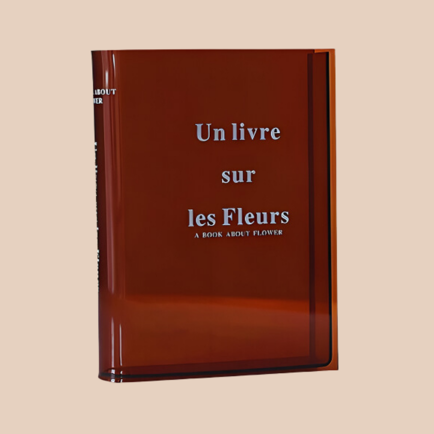 ACRYLIC BOOK VASES