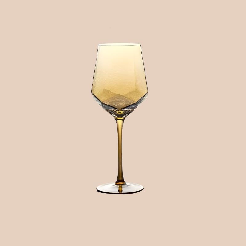 AMBER HAMMERED GLASS COLLECTION