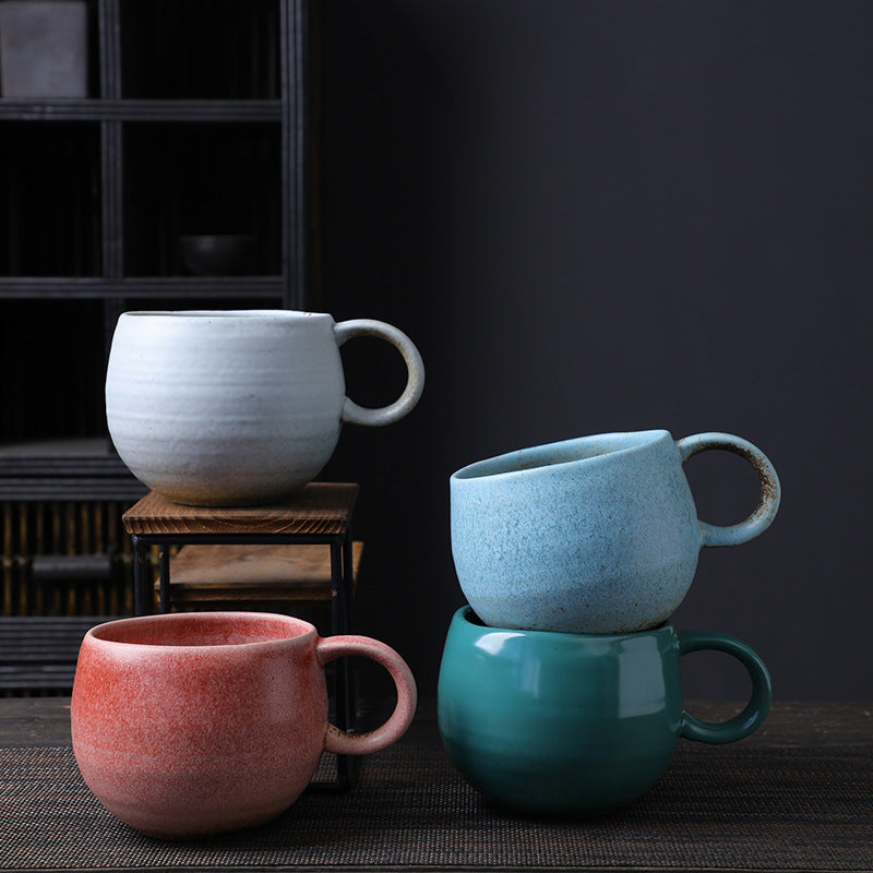 EARTHEN GLOW | HANDCRAFTED RUSTIC CERAMIC MUG