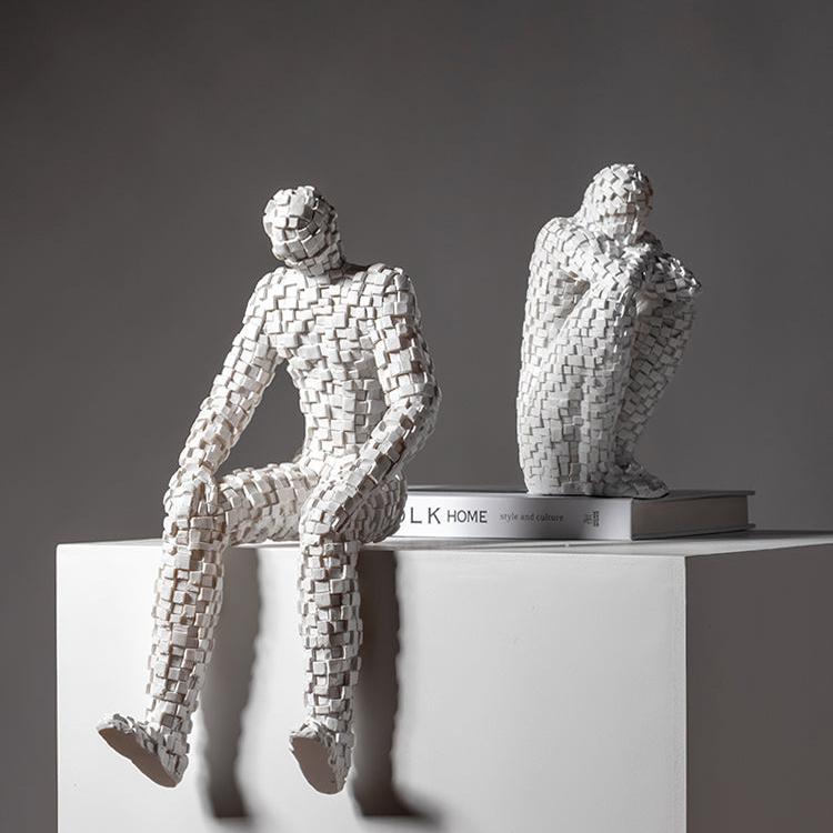 NORDIC ABSTRACT FIGURE | RESIN DECORATION COLLECTION