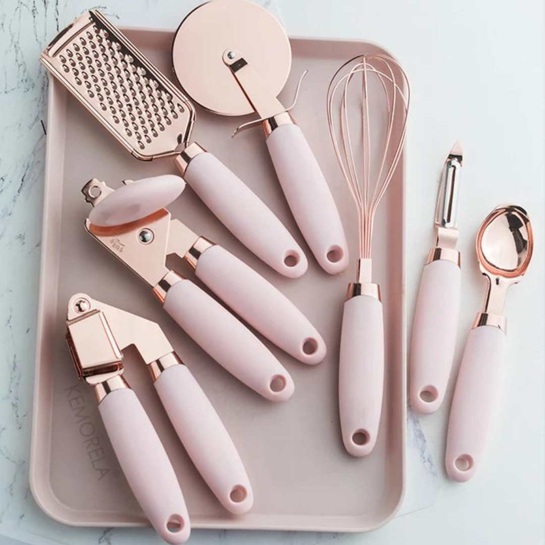STAINLESS STEEL KITCHENWARE SET