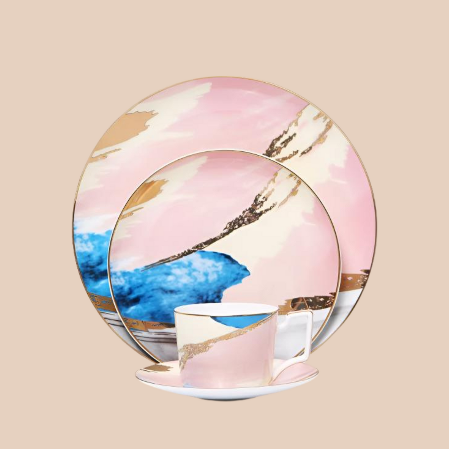 ABSTRACTIONIST PAINTING | TABLEWARE COLLECTION