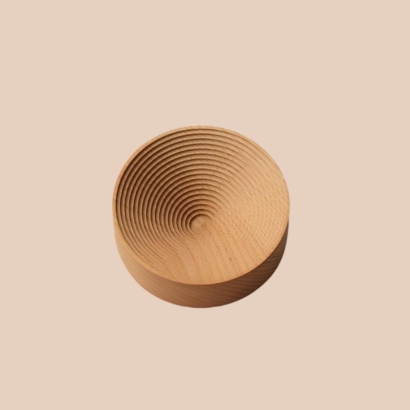 GEO-WOODEN ART TRAY
