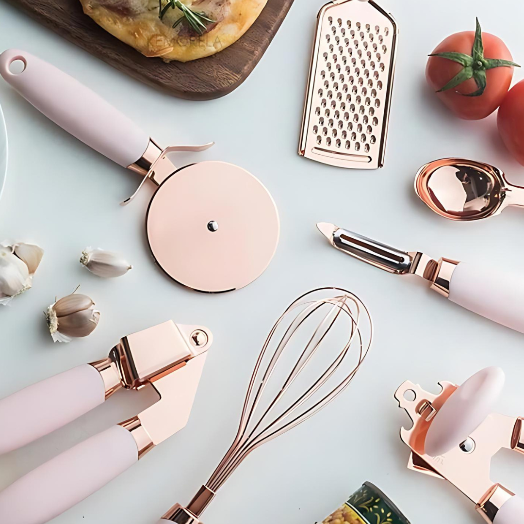 STAINLESS STEEL KITCHENWARE SET