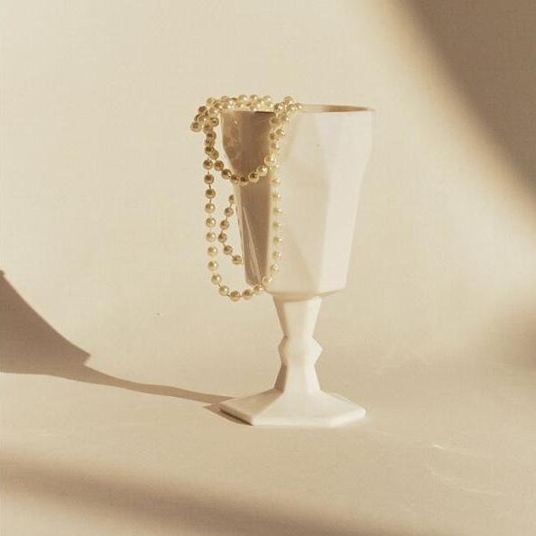 WHITE JADE GLASS
