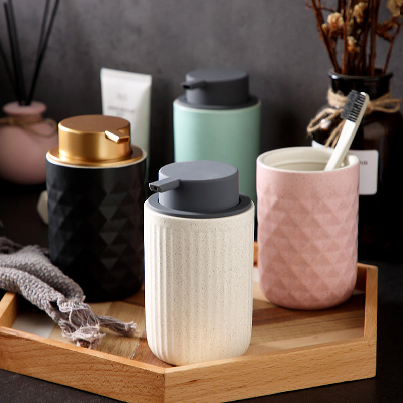 SIMPLE CERAMIC FOAM PUMP BOTTLE COLLECTION