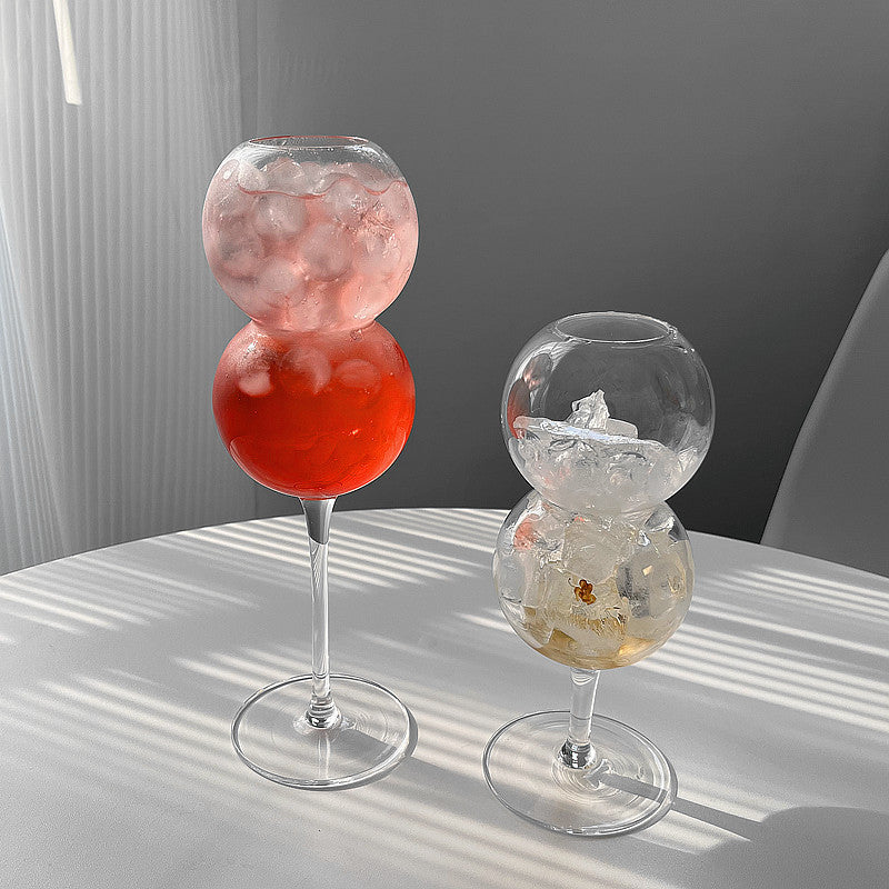 BUBBLE BALL COCKTAIL GLASS