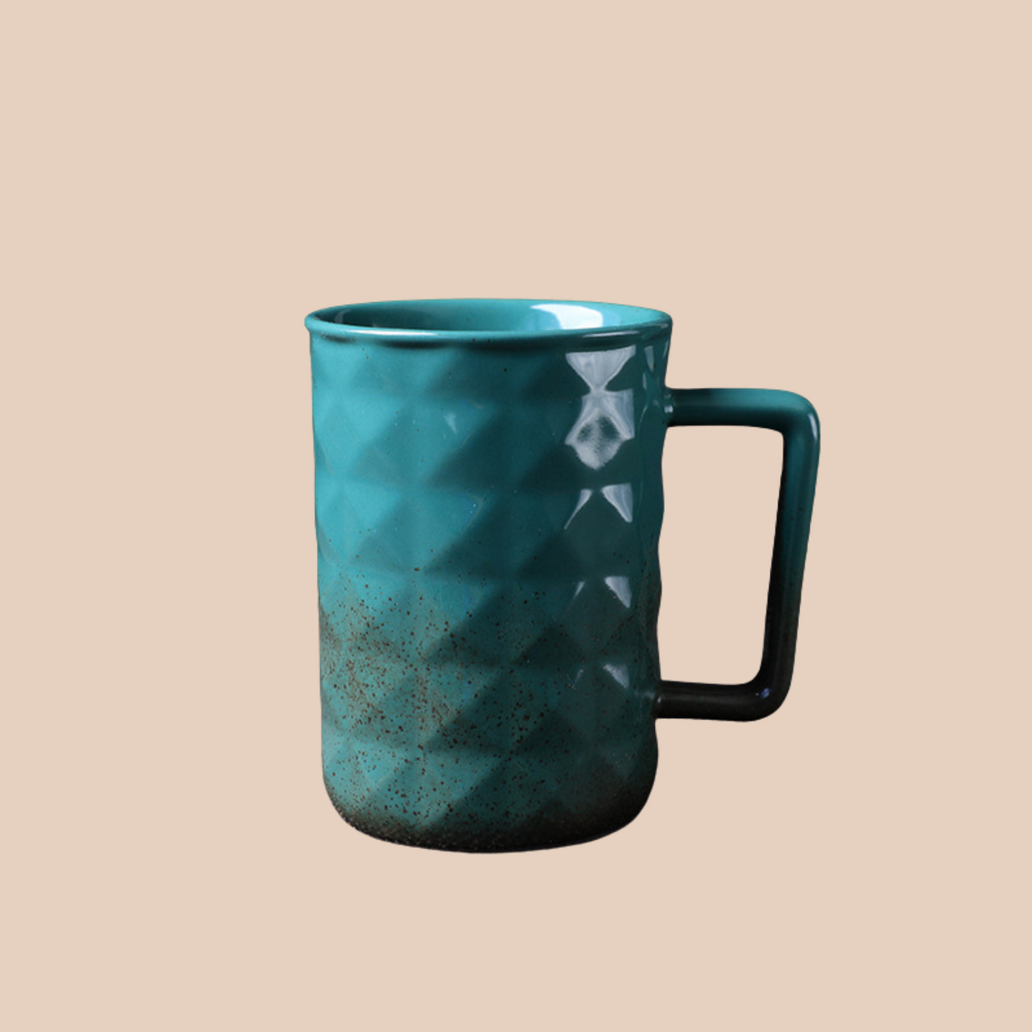 EARTHEN GLOW | HANDCRAFTED RUSTIC CERAMIC MUG