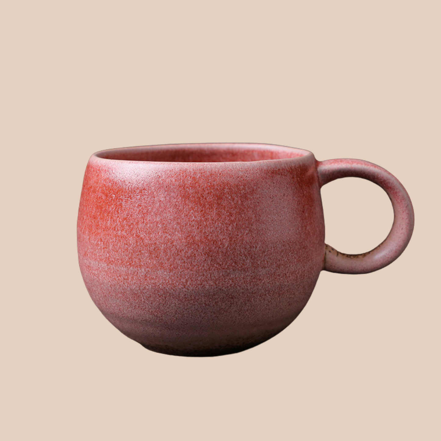 EARTHEN GLOW | HANDCRAFTED RUSTIC CERAMIC MUG