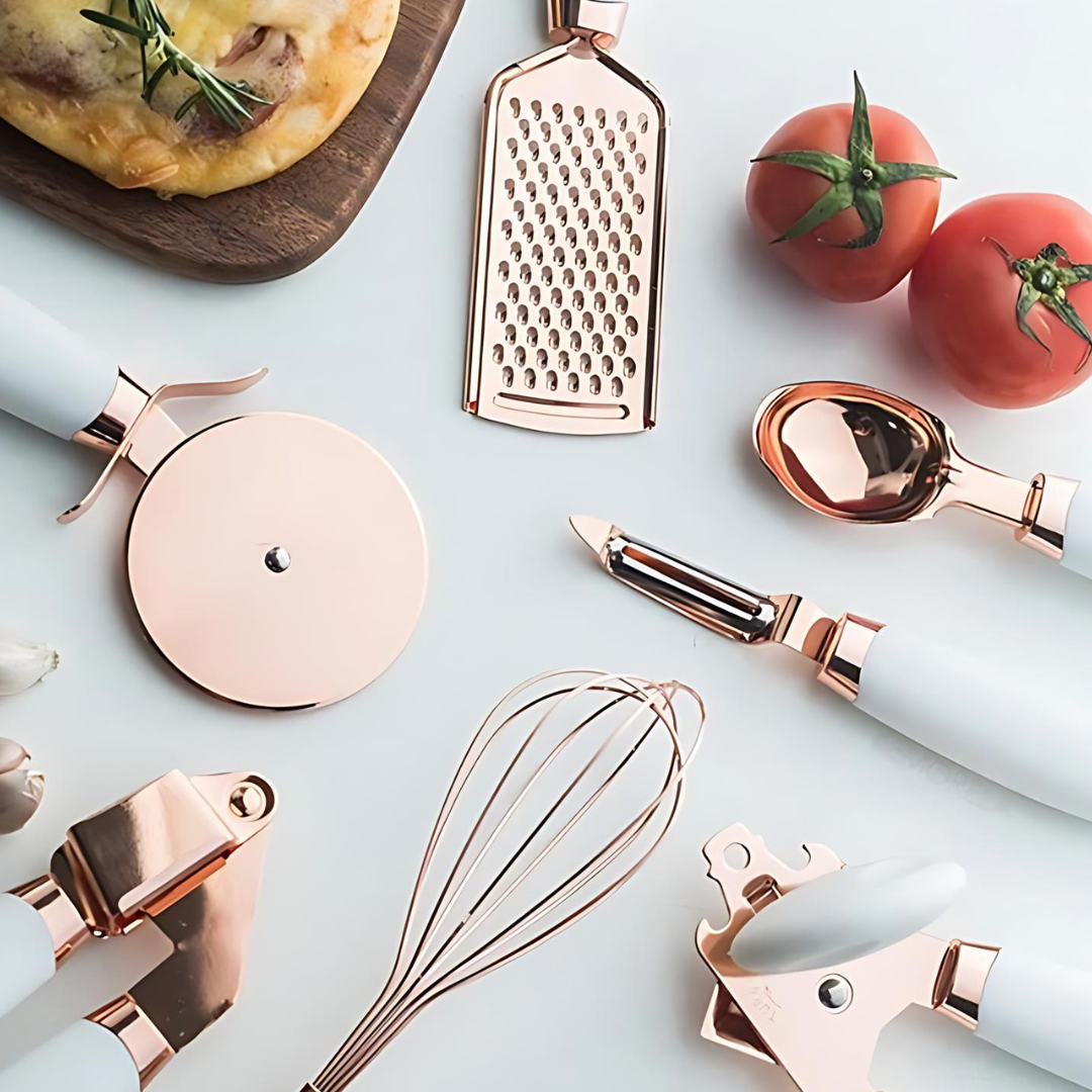 STAINLESS STEEL KITCHENWARE SET