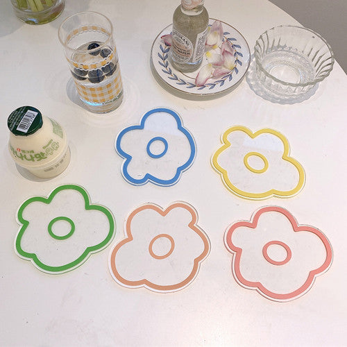 ACRYLIC FLOWER | CUPHOLDER