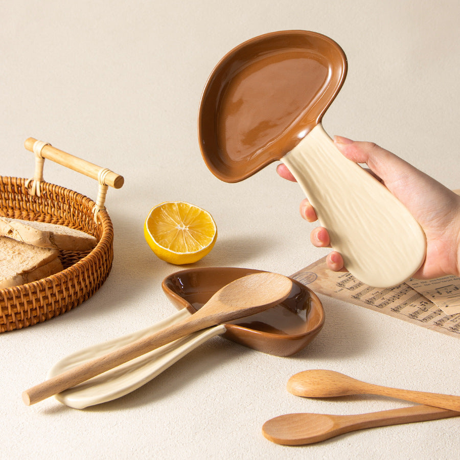 MUSHROOM SPOON HOLDER