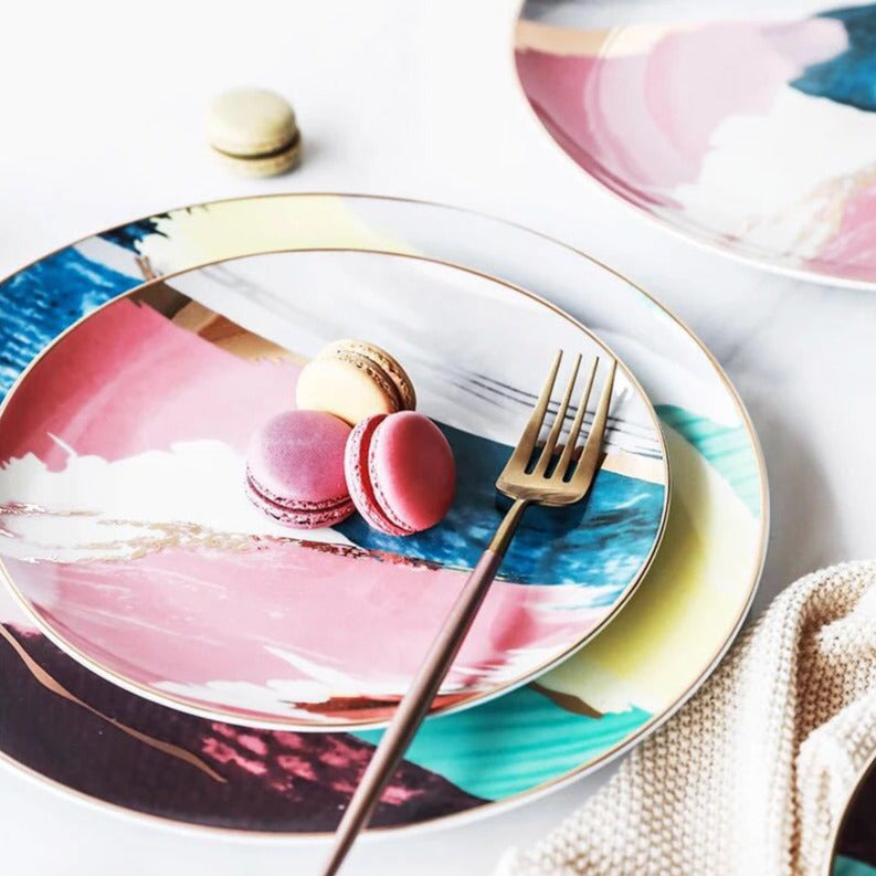 ABSTRACTIONIST PAINTING | TABLEWARE COLLECTION