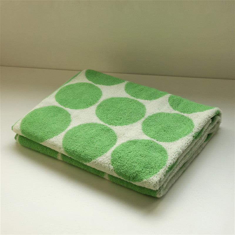GREEN COTTON GENTLE TOWEL