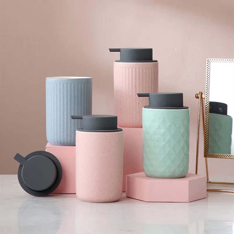 SIMPLE CERAMIC FOAM PUMP BOTTLE COLLECTION