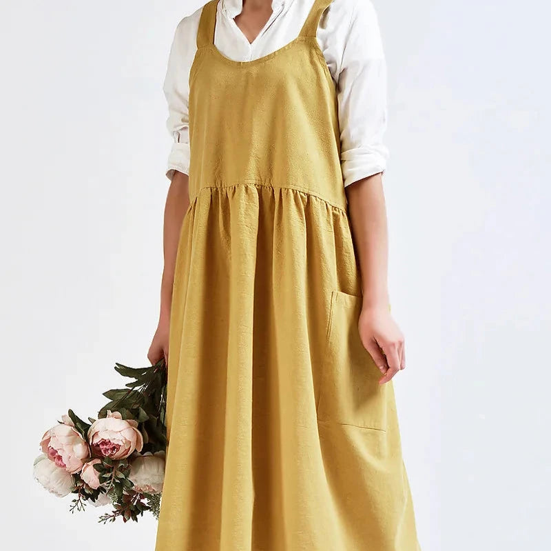 WATERPROOF ORGANIC COTTON APRON