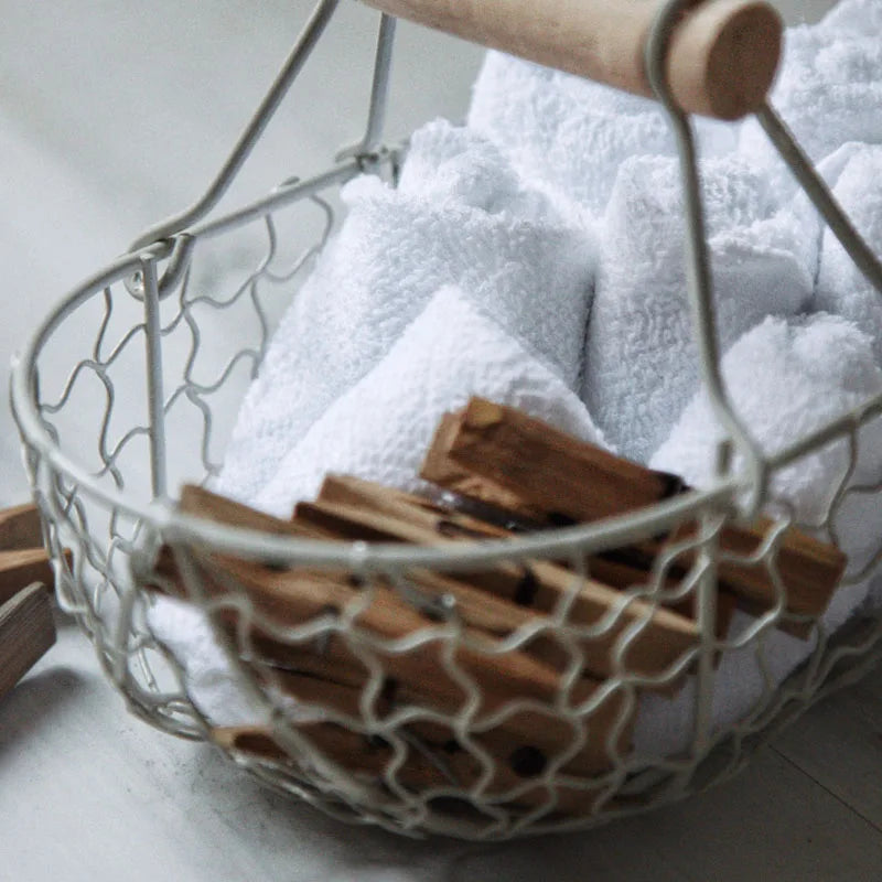 RETRO IRON MARKET BASKET