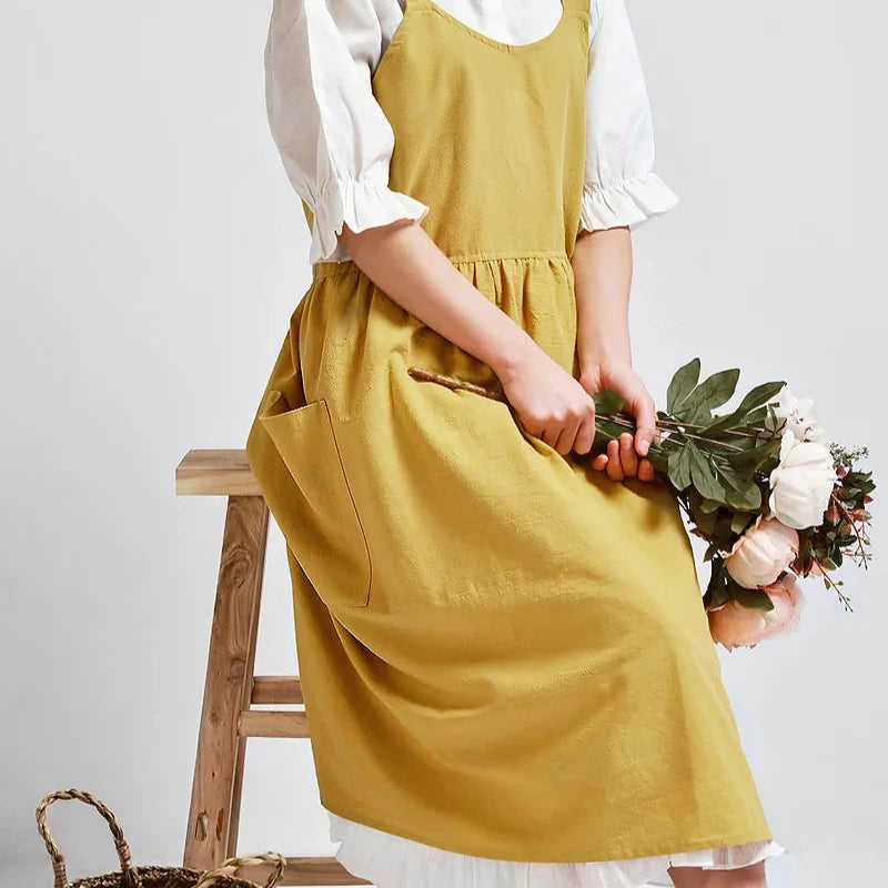 WATERPROOF ORGANIC COTTON APRON