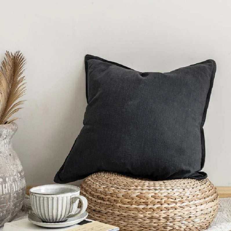 NATURAL LINEN | JAPANDI STYLE PILLOWCASE